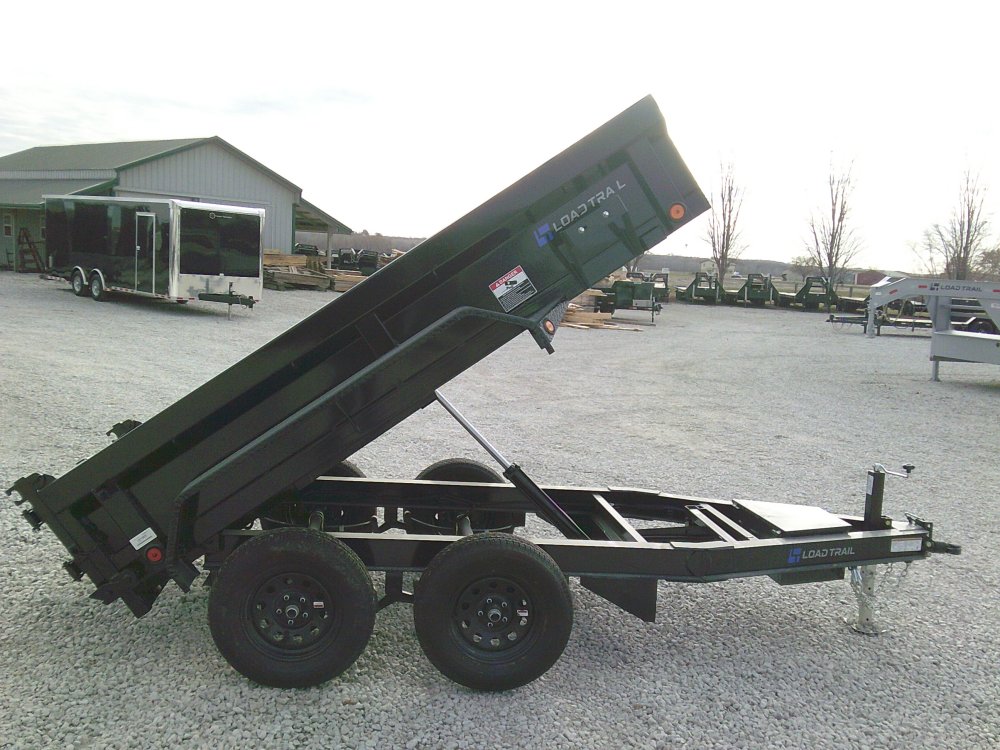 60" x 10' Tandem Axle Dump