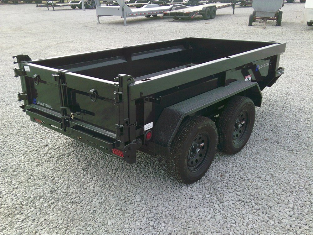 60" x 10' Tandem Axle Dump