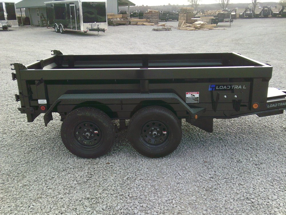 60" x 10' Tandem Axle Dump