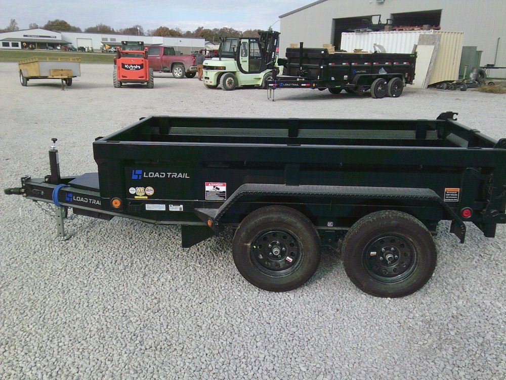 60" x 10' Tandem Axle Dump