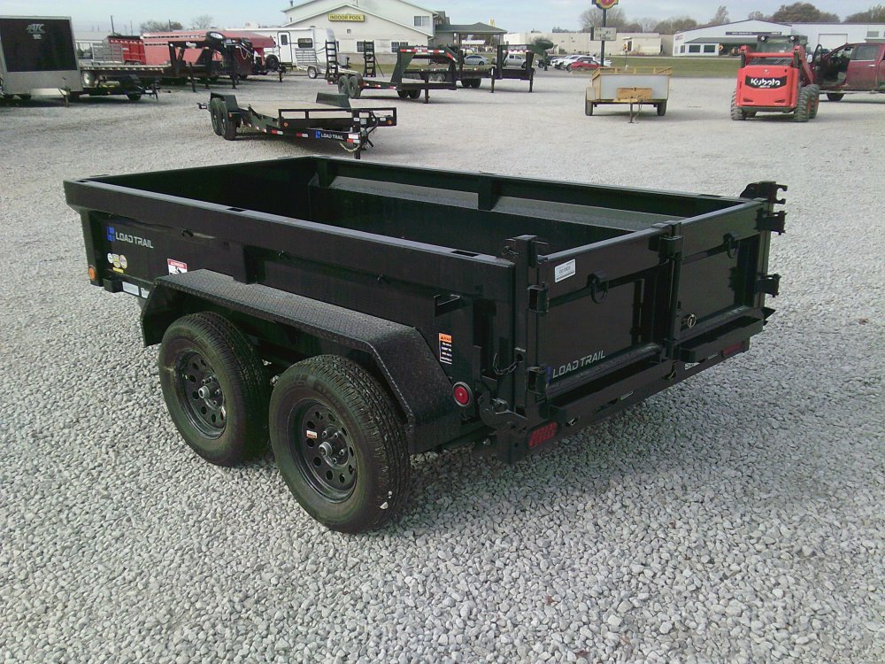 60" x 10' Tandem Axle Dump