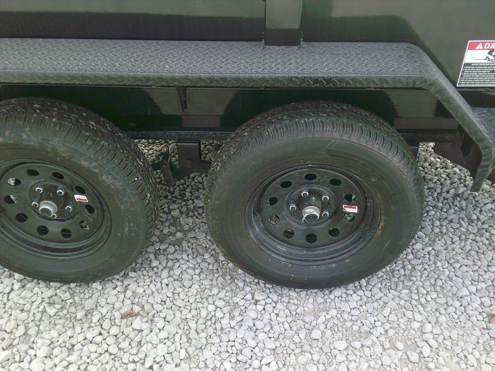 60" x 10' Tandem Axle Dump