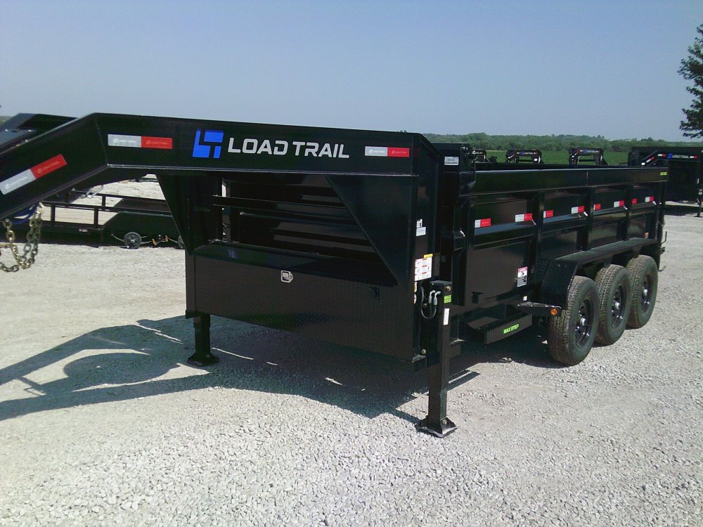 83" x 16' Triple Axle Gooseneck Low-Pro Dump