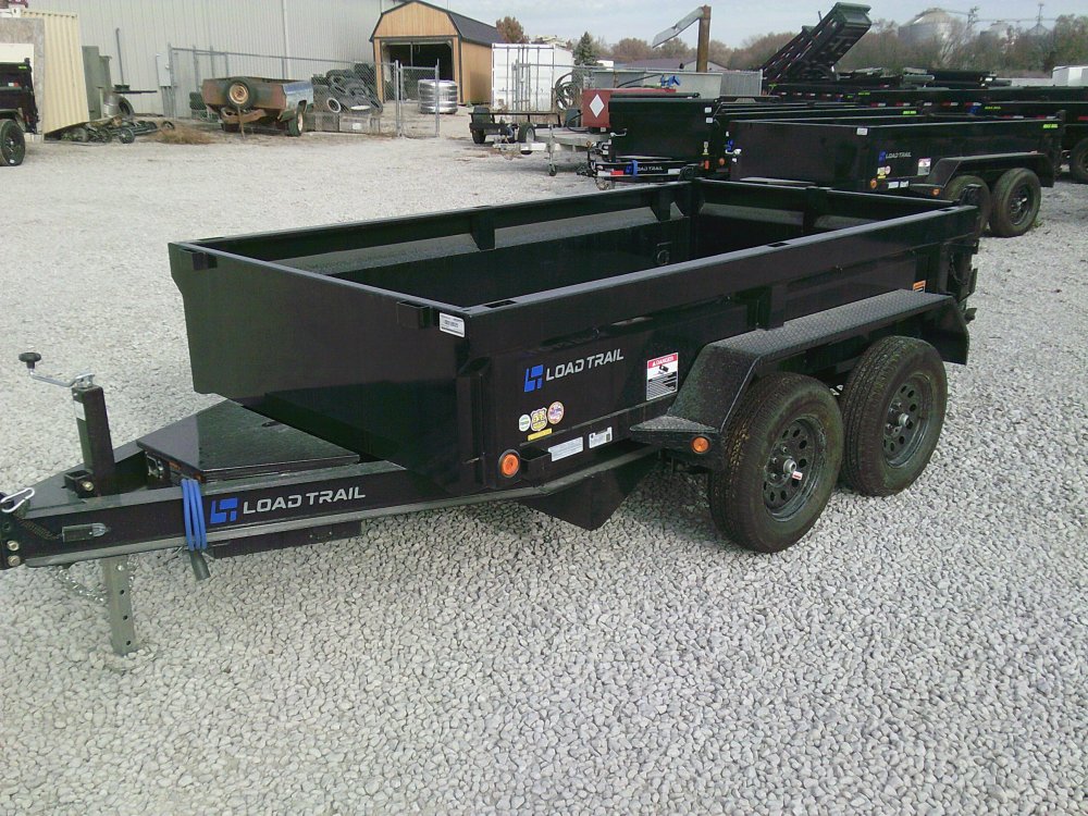 60" x 10' Tandem Axle Dump