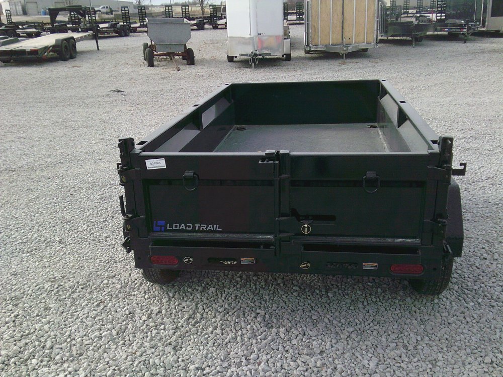 60" x 10' Tandem Axle Dump