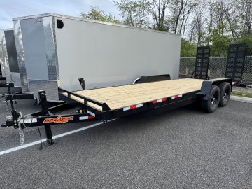 Down 2 Earth 7 x 20 Equipment Trailer (14K)