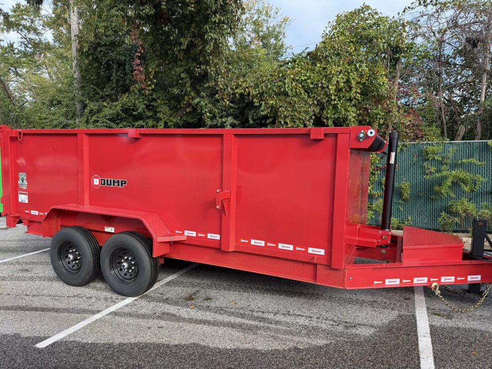 U Dump 8 x 16 Dump Trailer (14K)