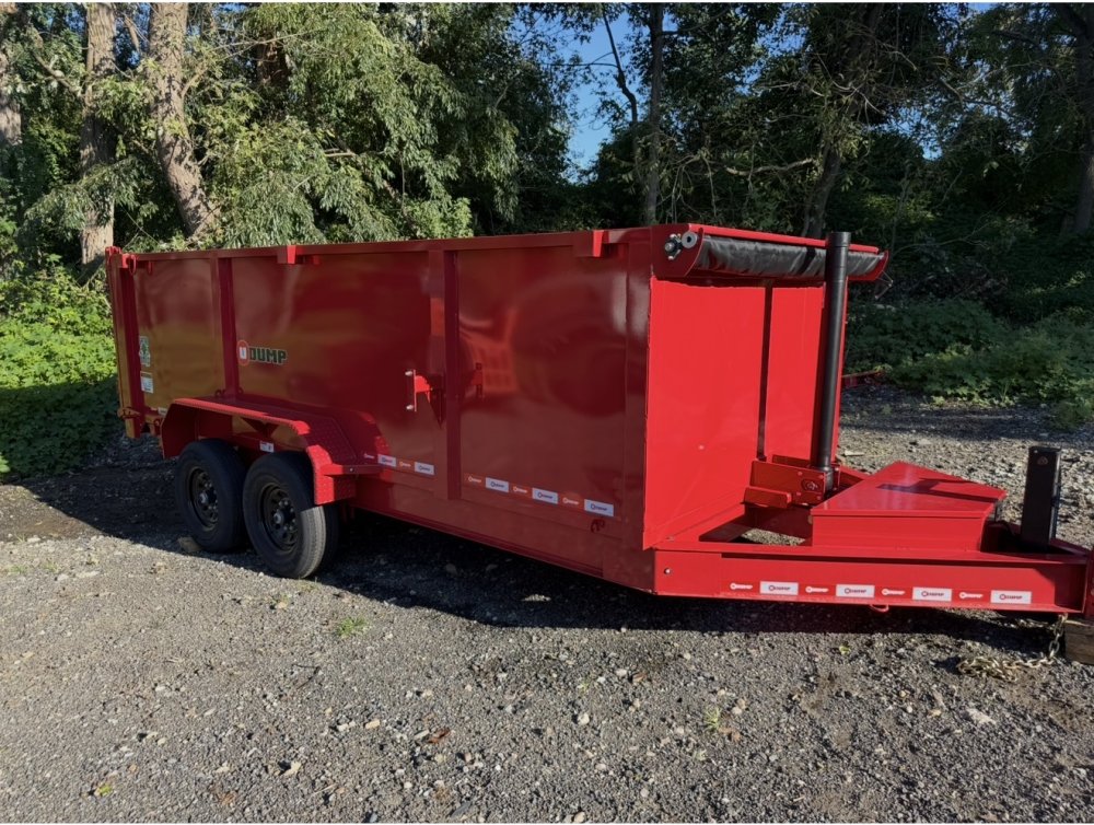 U Dump 8 x 14 Dump Trailer (14K)