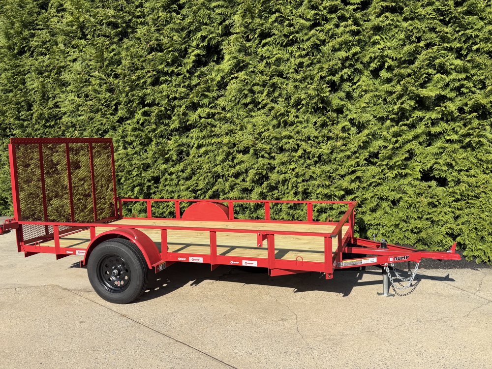 U Dump 6 x 12 Utility Trailer