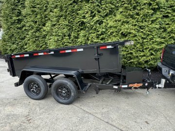 Down 2 Earth 6 x 10 Dump Trailer (E-Series-Barn Door)