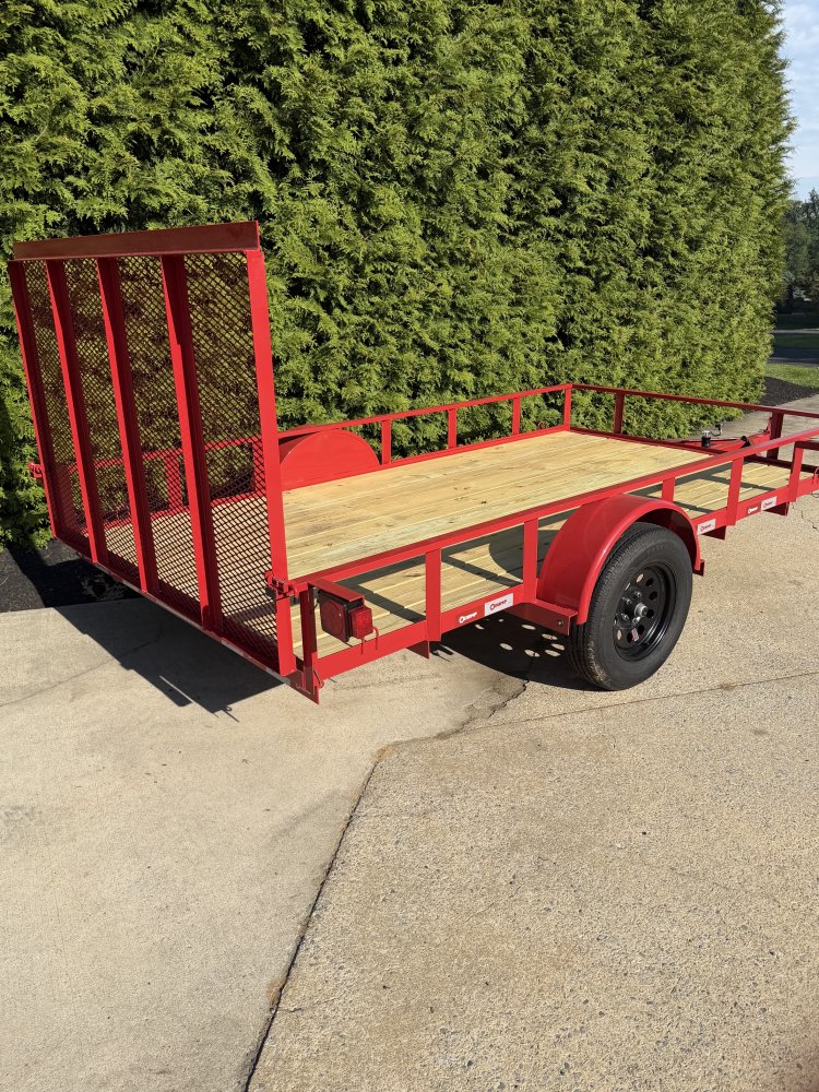 U Dump 6 x 12 Utility Trailer
