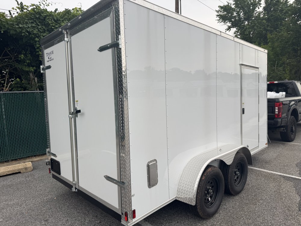 Titanium Cargo 7 x 14 Enclosed Trailer (DD)