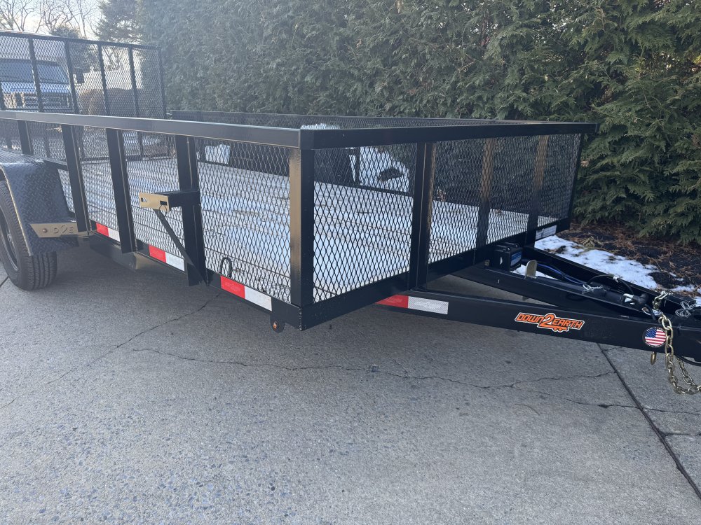 Down 2 Earth 7 x 16 Utility Trailer