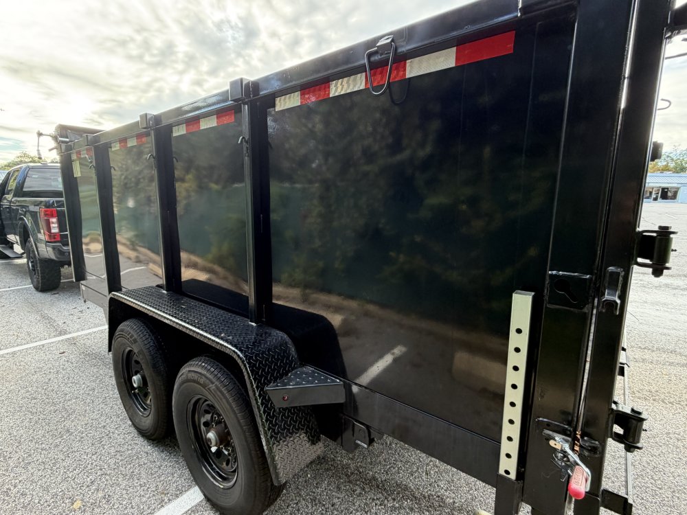 Down 2 Earth 7 x 14 Dump Trailer (14K)