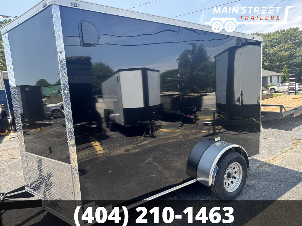 6X10 S/A BLACK CHROME AND RAMP GATE