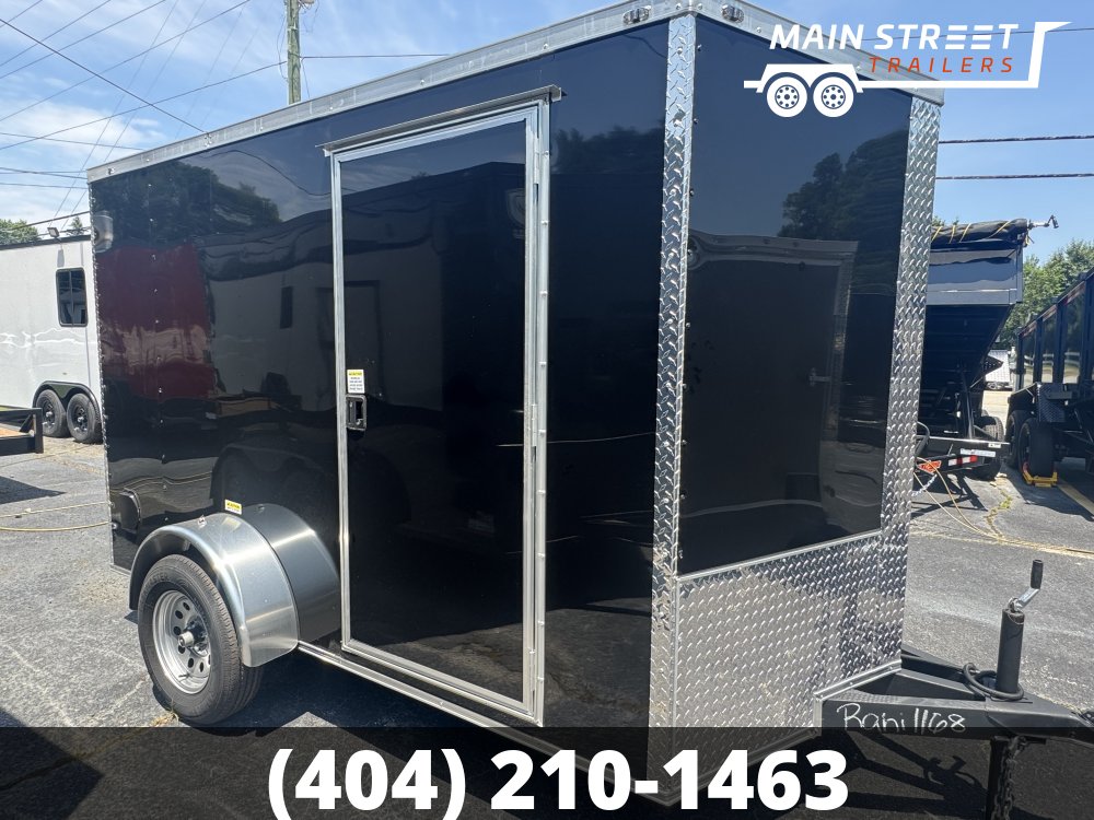 6X10 S/A BLACK CHROME AND RAMP GATE