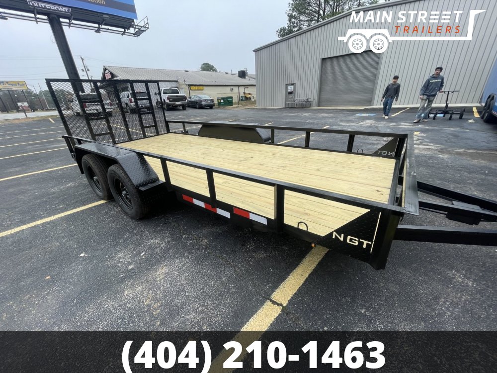 7X16 T/A UTILITY TRAILER WITH 7K AXLES