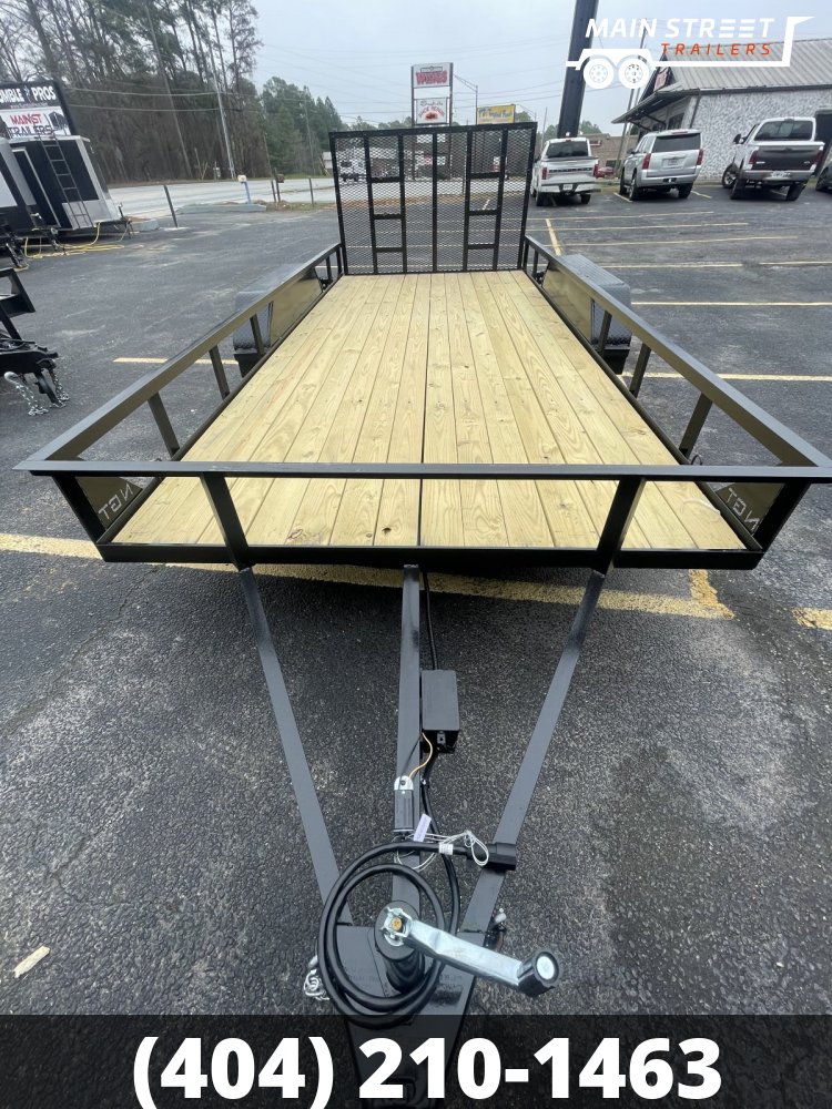 7X16 T/A UTILITY TRAILER WITH 7K AXLES