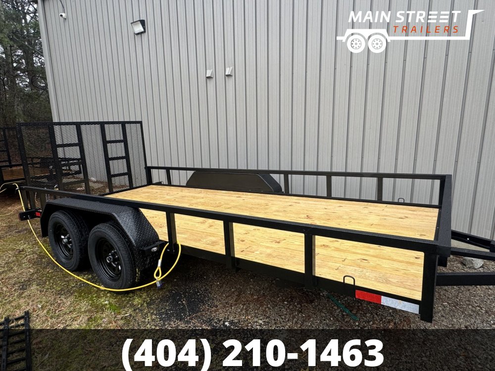 7X16 T/A UTILITY TRAILER WITH 7K AXLES