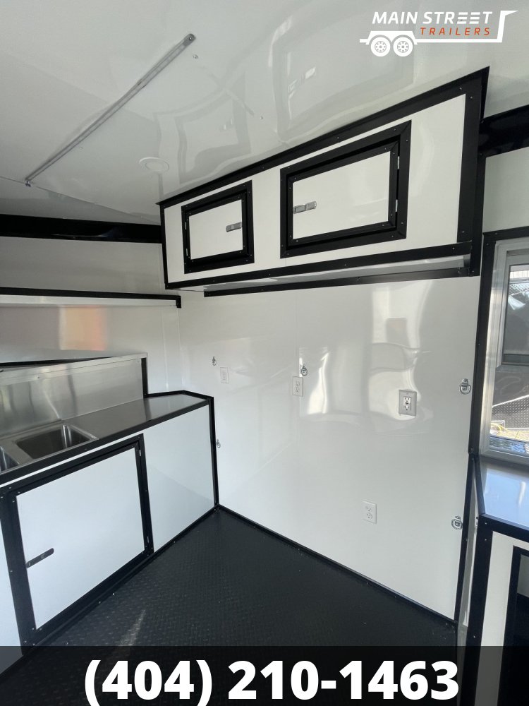 8.5 X 16 CONCESSION TRAILER, B/O POLY CORE AND 3X6 WINDOW