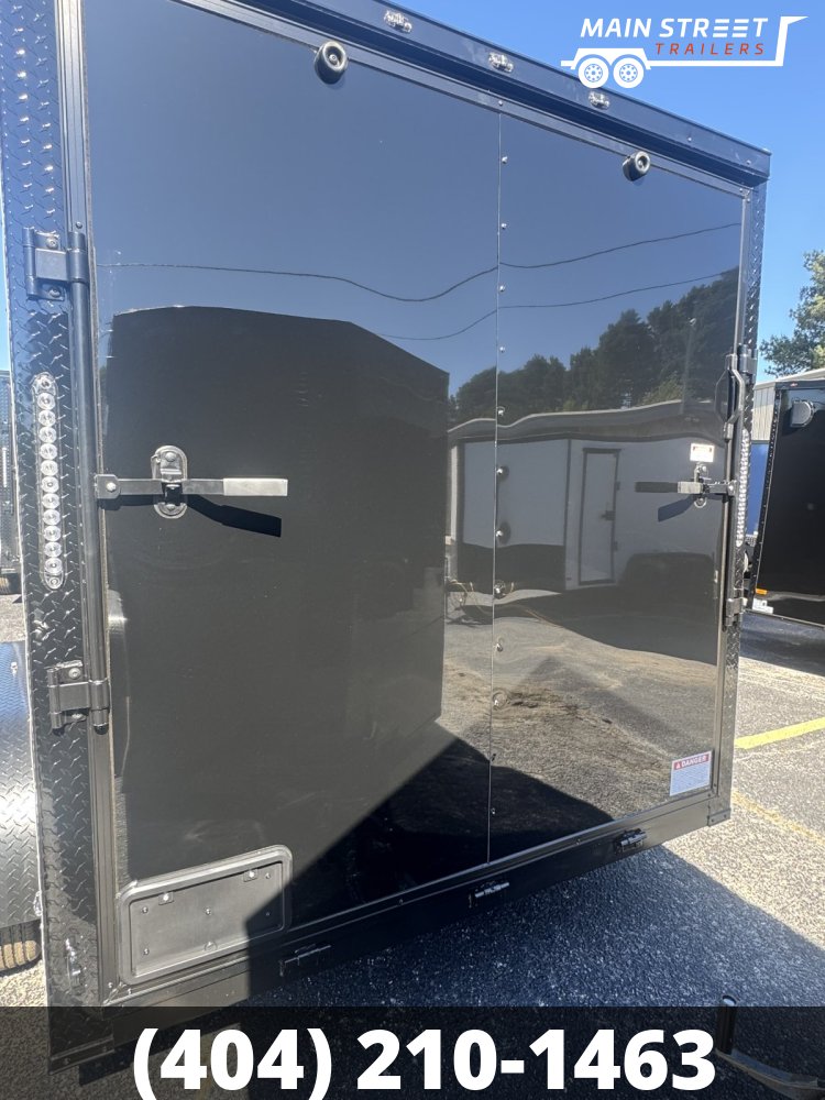 7X12 T/A BLACK, BLACK OUT, RAMP GATE