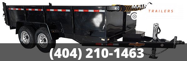 7 X 14 T/A 14K GVWR DUMP TRAILER WITH 4' HEIGHT