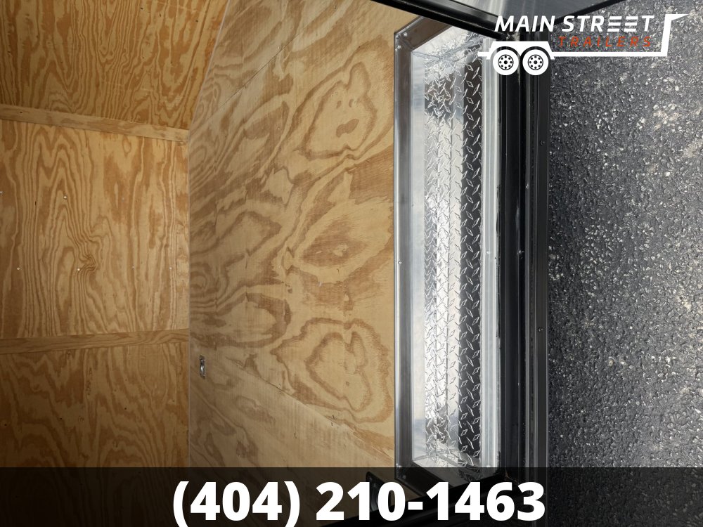 8.5X20 T/A BLACK, B/O POLY CORE, 5200LB AXLES AND 7' INTERIOR HEIGHT