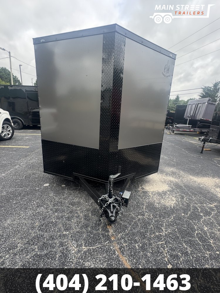 7X14 T/A CHARCOAL BLACKOUT, POLY CORE, RAMP GATE 7' INTERIOR HEIGHT