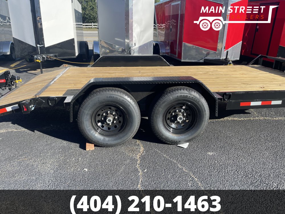 7 X 18 T/A 7K GVWR EQUIPMENT TRAILER