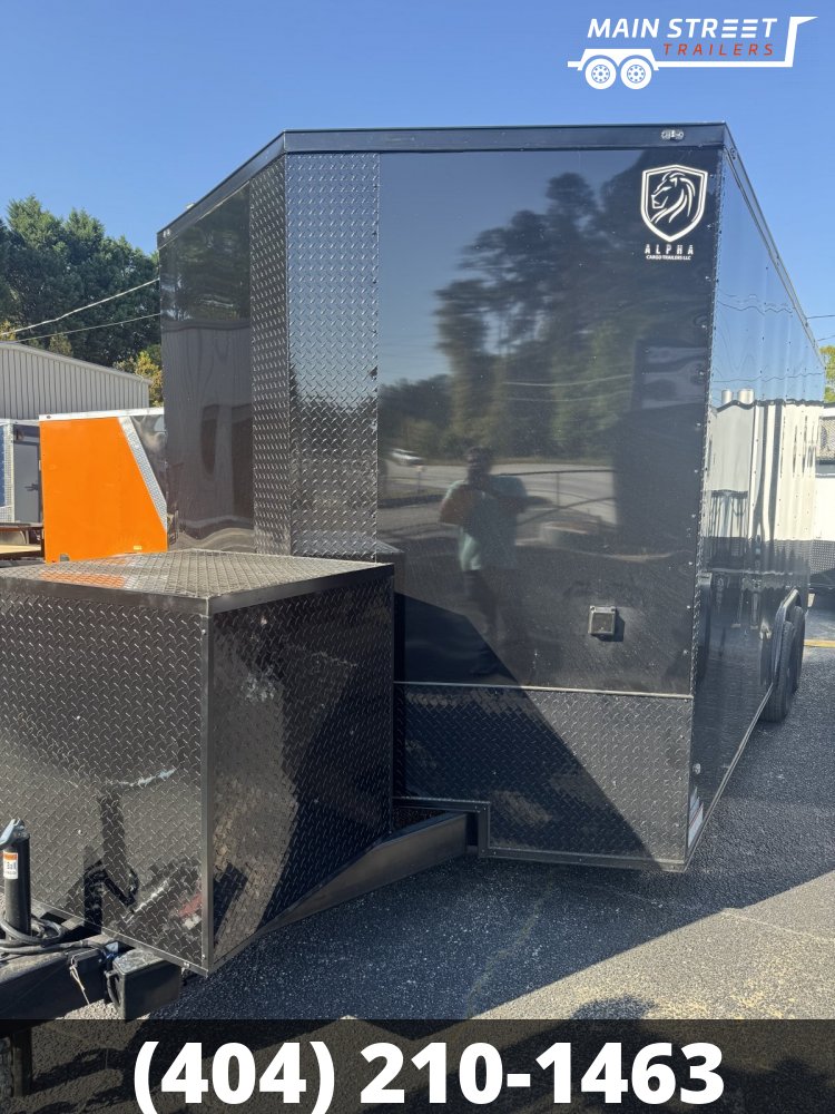8.5 X 20 BLACK B/O POLY, A/C, CABINETS, GENERATOR CAGE 5200LB AXLES