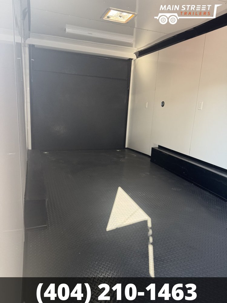 8.5 X 20 BLACK B/O POLY, A/C, CABINETS, GENERATOR CAGE 5200LB AXLES