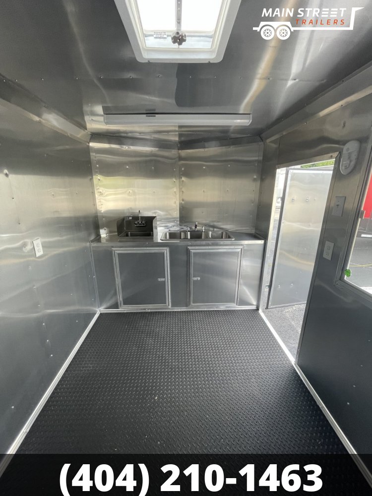 7 X 12 S/A WITH OR WITHOUT PORCH ELITE PACKAGE CONSESSION TRAILER