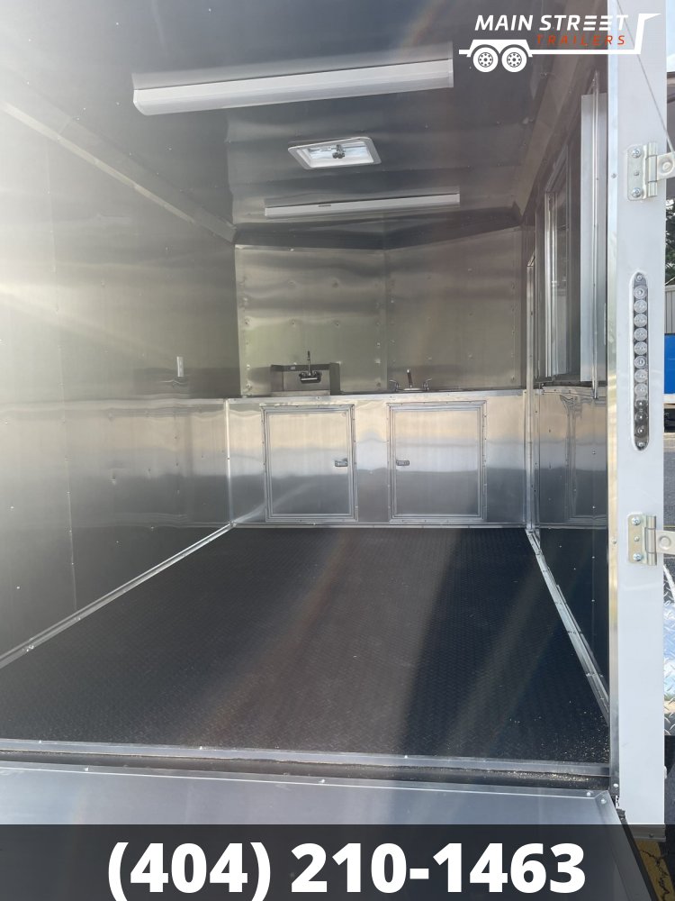 7 X 12 S/A WITH OR WITHOUT PORCH ELITE PACKAGE CONSESSION TRAILER