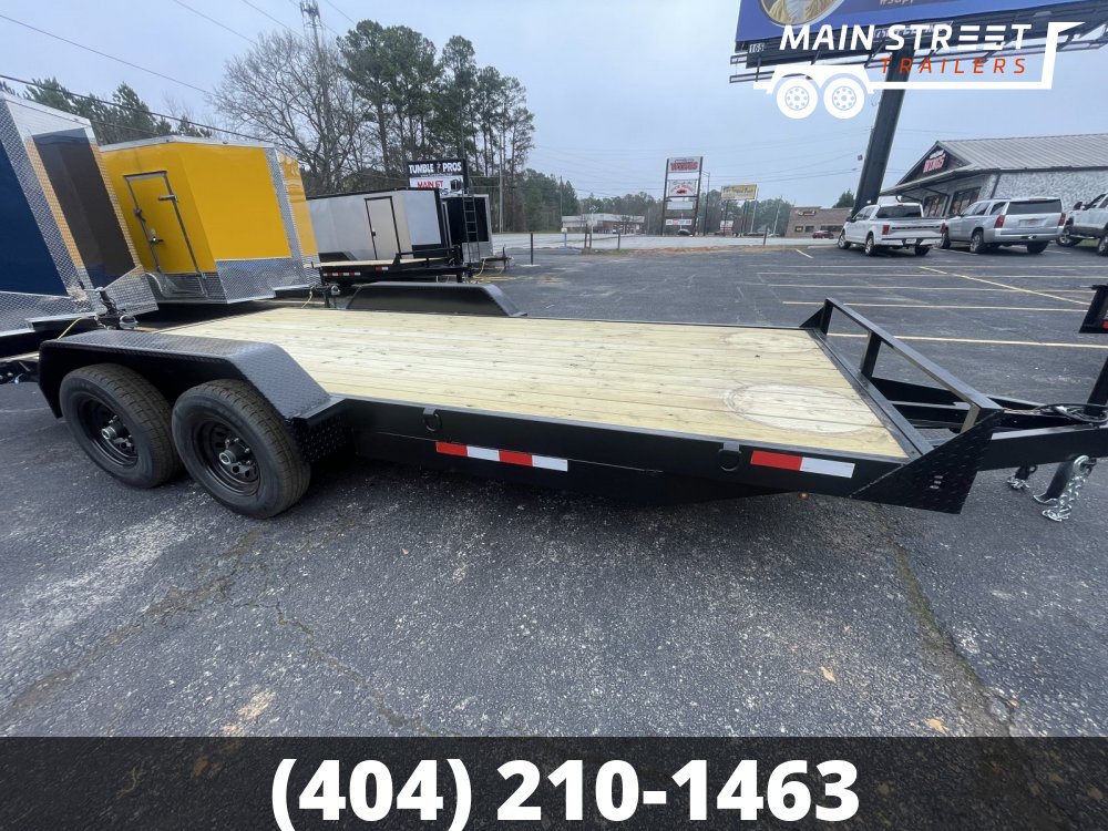 7X20 CAR HAULER WITH 10K AXLES