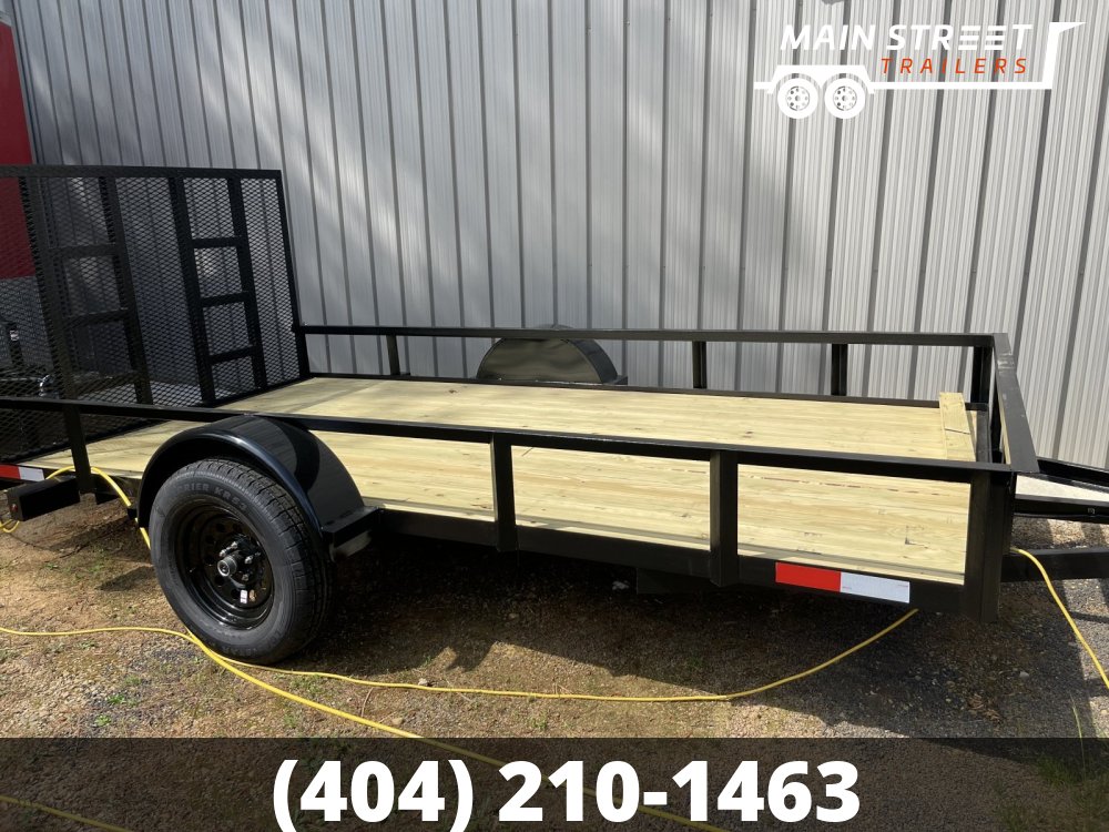 6X12 SINGLE AXLE UTILITY TRAILER 3500LB AXLE