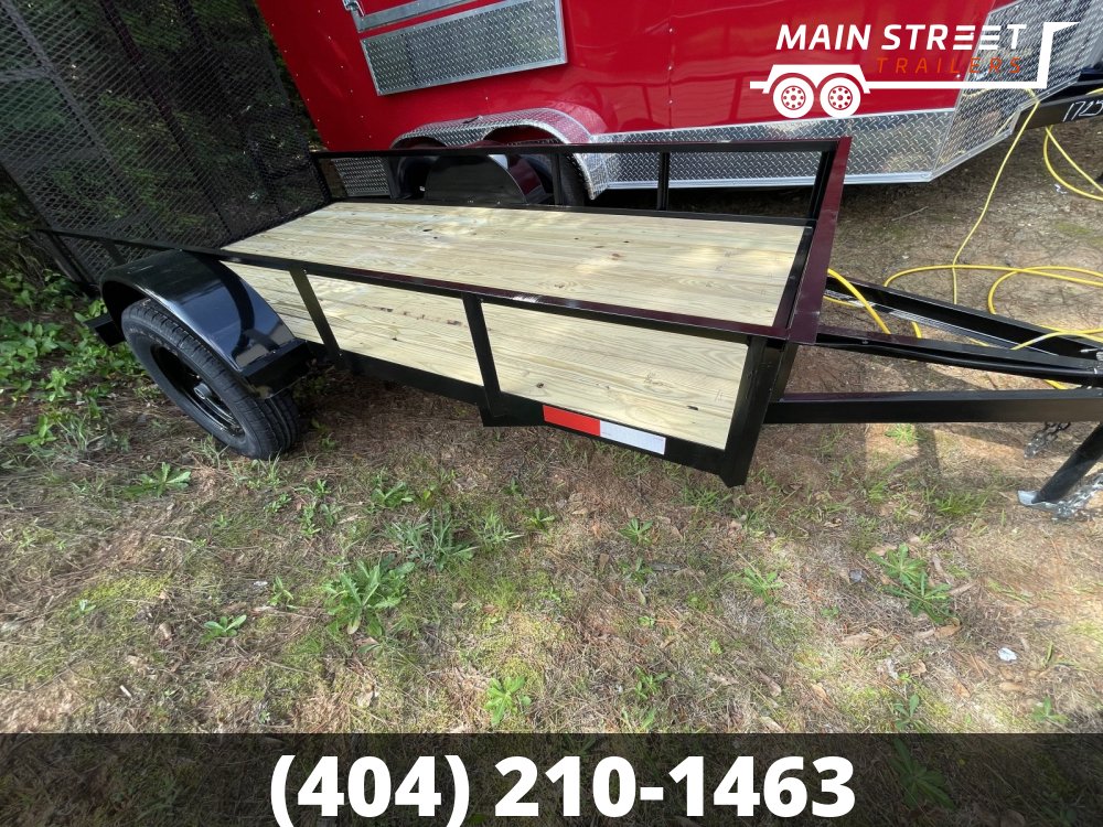 6X12 SINGLE AXLE UTILITY TRAILER 3500LB AXLE