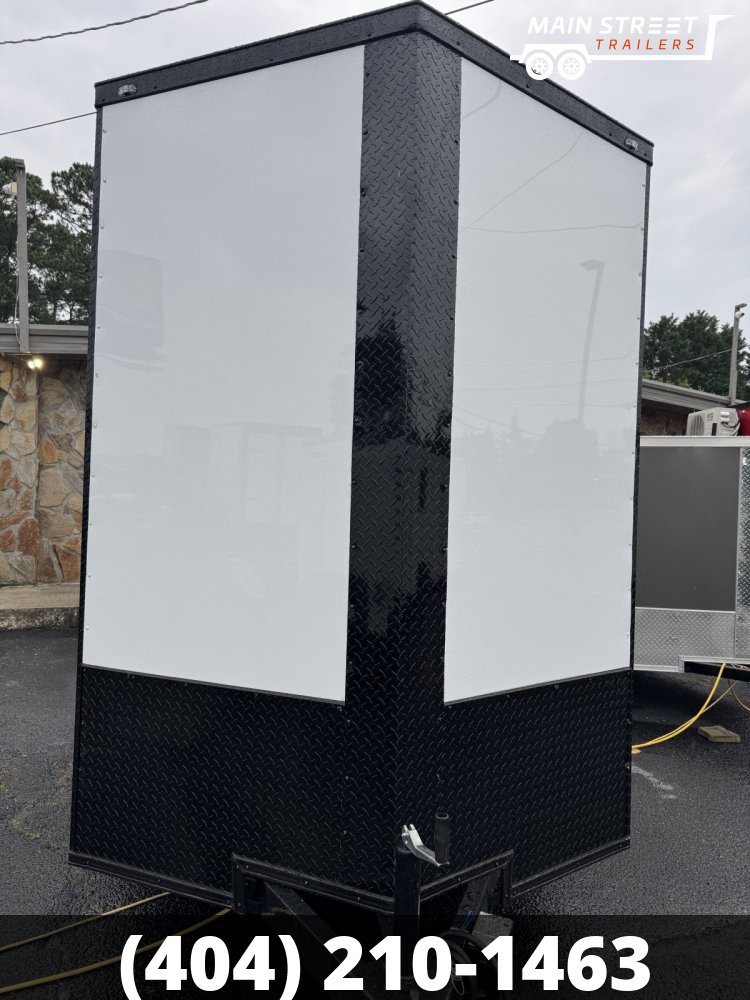 6X12T/A WHITE B/O 7' 6" INTERIOR HEIGHT 40FEET E TRACKS