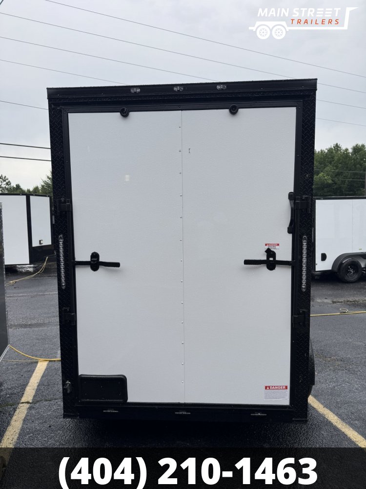 6X12T/A WHITE B/O 7' 6" INTERIOR HEIGHT 40FEET E TRACKS