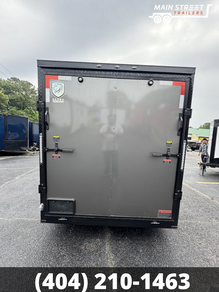 6X12 T/A CHARCOAL B/O, RAMP GATE AND BARLOCK