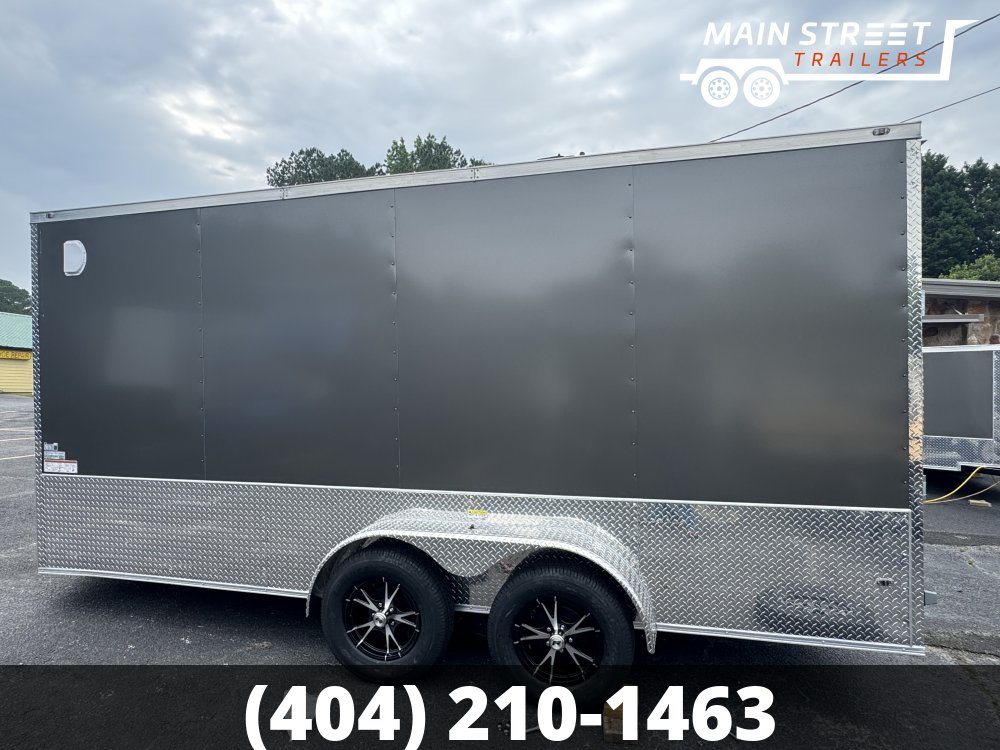7X16 T/A CHARCOAL, 7' INTERIOR HEIGHT, POLY CORE