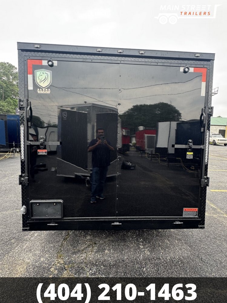 7X16 T/A BLACK B/O POLY CORE AND RAMP GATE