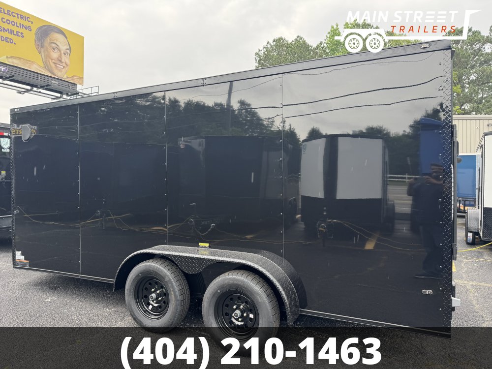 7X16 T/A BLACK B/O POLY CORE AND RAMP GATE