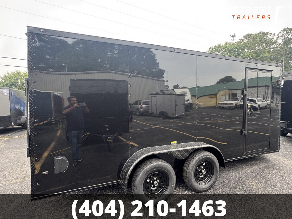 7X16 T/A BLACK B/O POLY CORE AND RAMP GATE