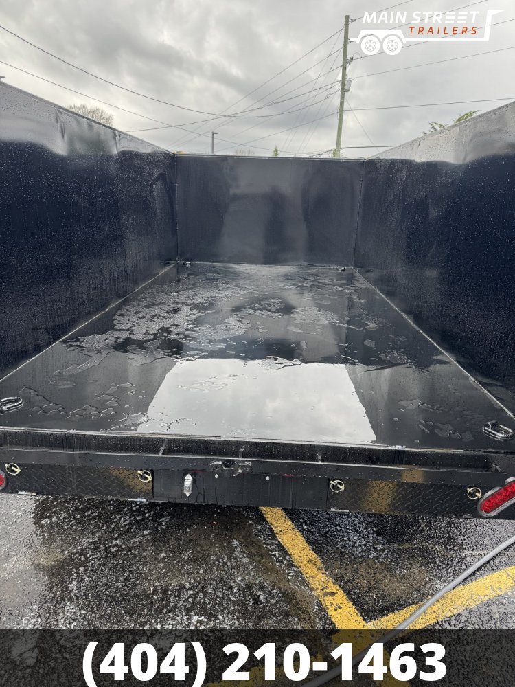 7 X 14 T/A 14K GVWR DUMP TRAILER WITH 4' HEIGHT