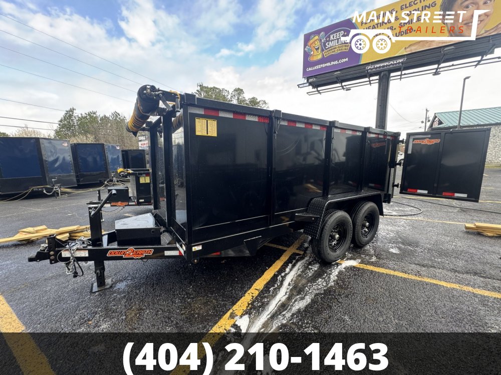 7 X 14 T/A 14K GVWR DUMP TRAILER WITH 4' HEIGHT