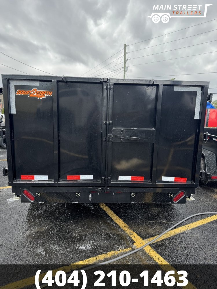 7 X 14 T/A 14K GVWR DUMP TRAILER WITH 4' HEIGHT