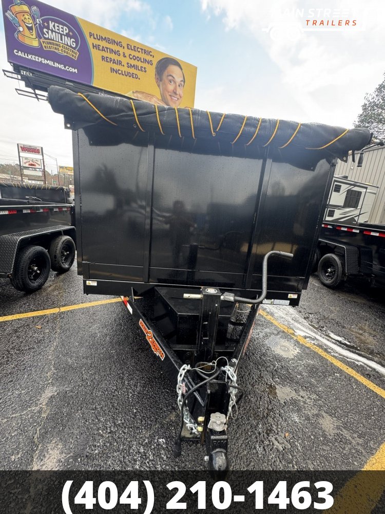 7 X 14 T/A 14K GVWR DUMP TRAILER WITH 4' HEIGHT