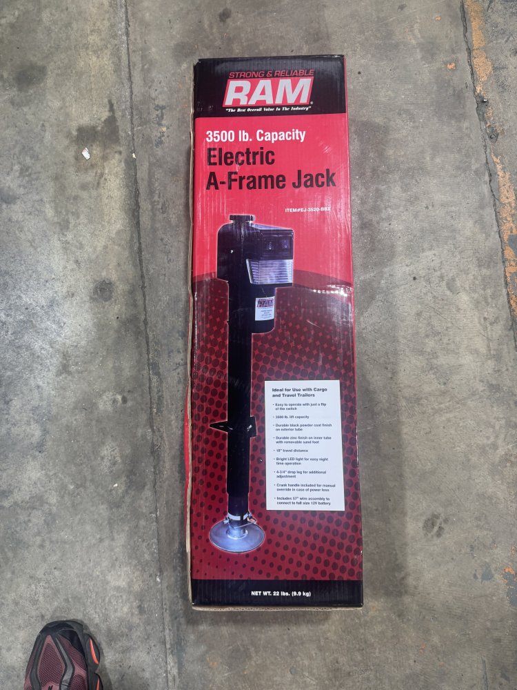 RAM 3500 LB ELECTRIC JACK