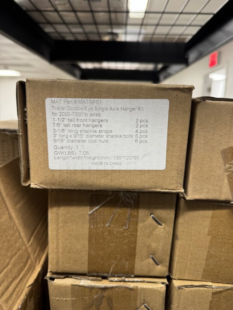 3K-7K S/A AXLE HANGER KIT