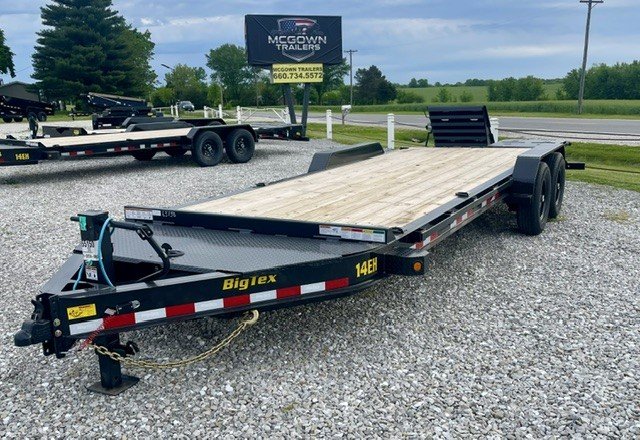 2027 Big Tex Trailers 14EH-24D3A-MRBK (21ft Deck + 3ft Dovetail) 15,400# GVWR